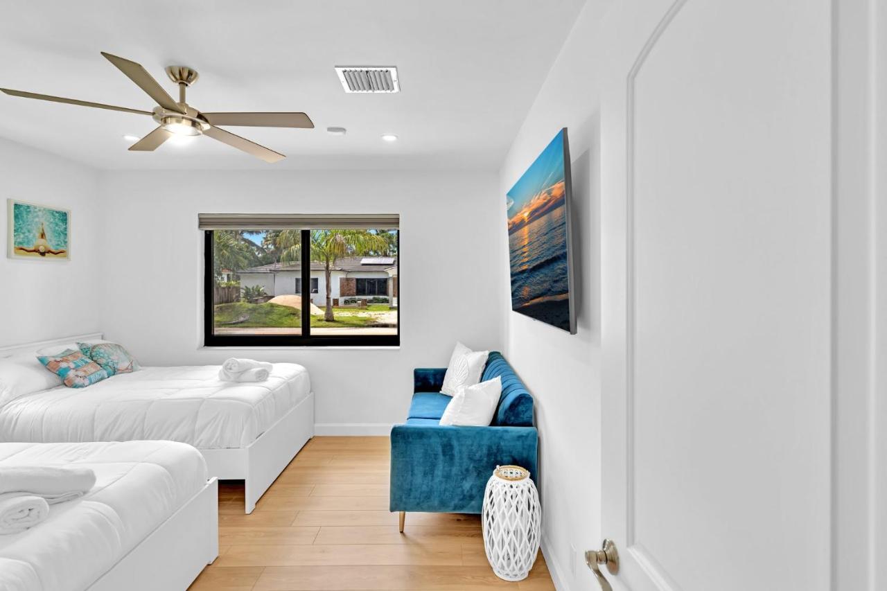 Tropical Oasis With Pool 10 Mins Airport & 5 Mins Beach Hollywood Exterior photo